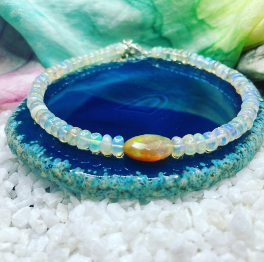 Opal bracelet