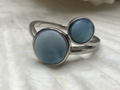 Larimar Ring S925