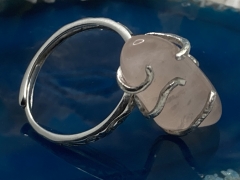 Rosenquarz Ring S925