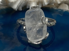 Bergkristall Ring S925