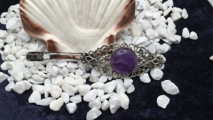 Amethyst Haarspange