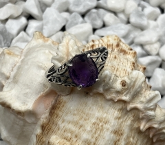 Amethyst Ring S925 (8x10mm)