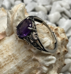 Amethyst Ring S925 (8x10mm)