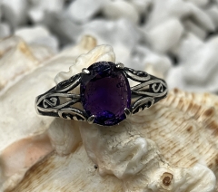 Amethyst Ring S925  (7x9mm)